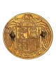 Placca Espana. Dimensioni: 7 cm