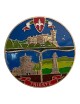 Placca Trieste. Dimensioni: 7 cm