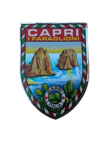 Adesivo d'epoca Capri - I...