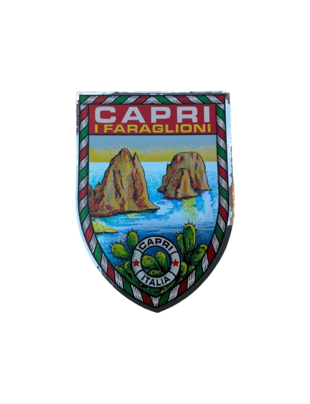 Adesivo d'epoca Capri