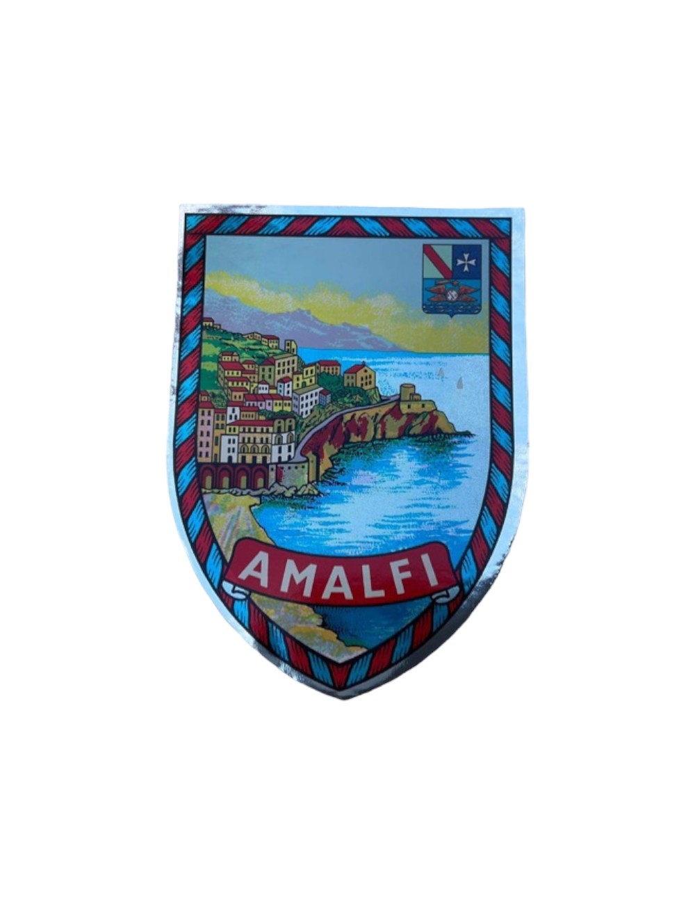 Adesivo d'epoca Amalfi