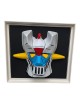 Quadro maschera di Mazinga. Dimensioni: 38 cm x 40 cm