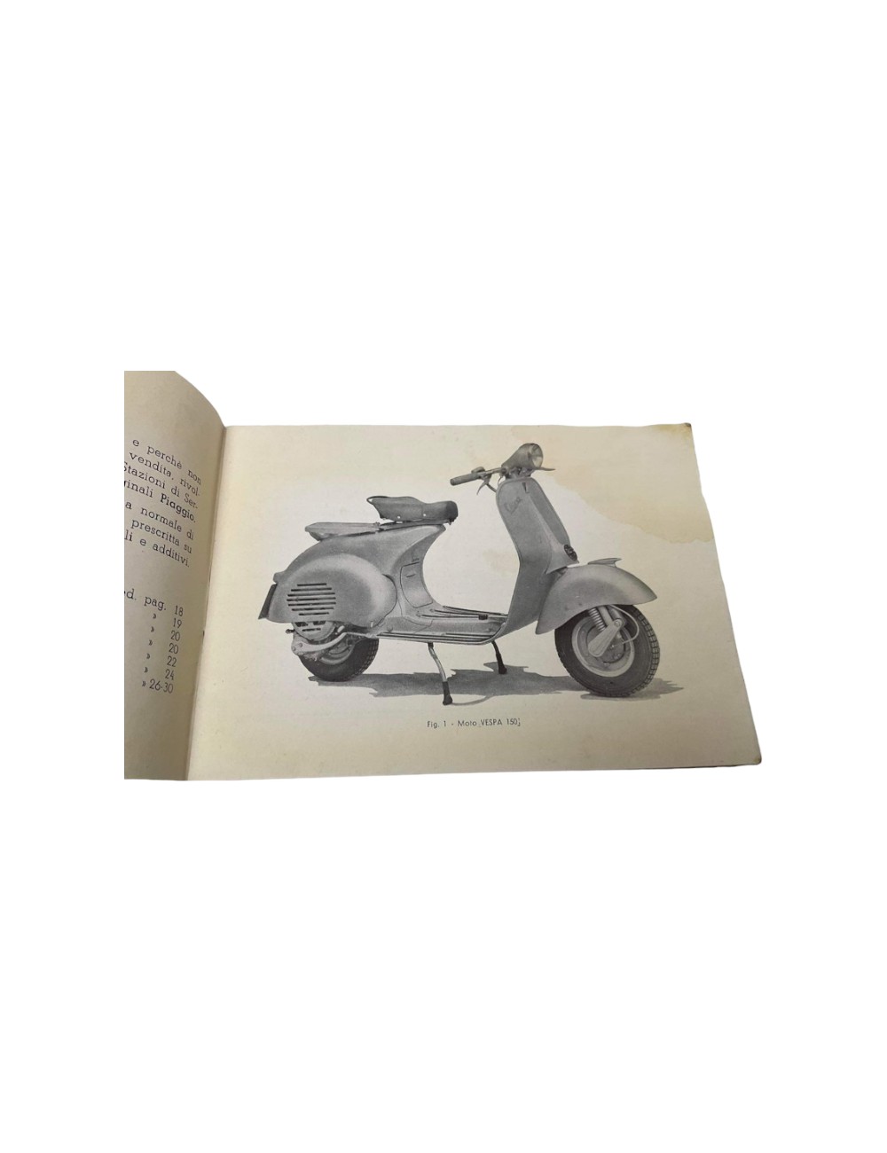Manuale Uso e Manutenzione Vespa 150