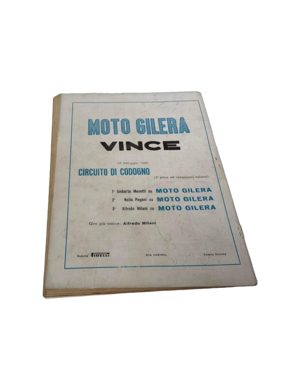 Manuale Moto Gilera