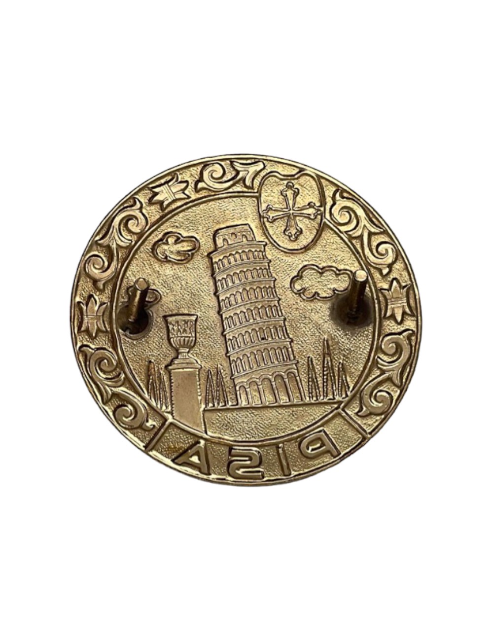 Placca smaltata Pisa