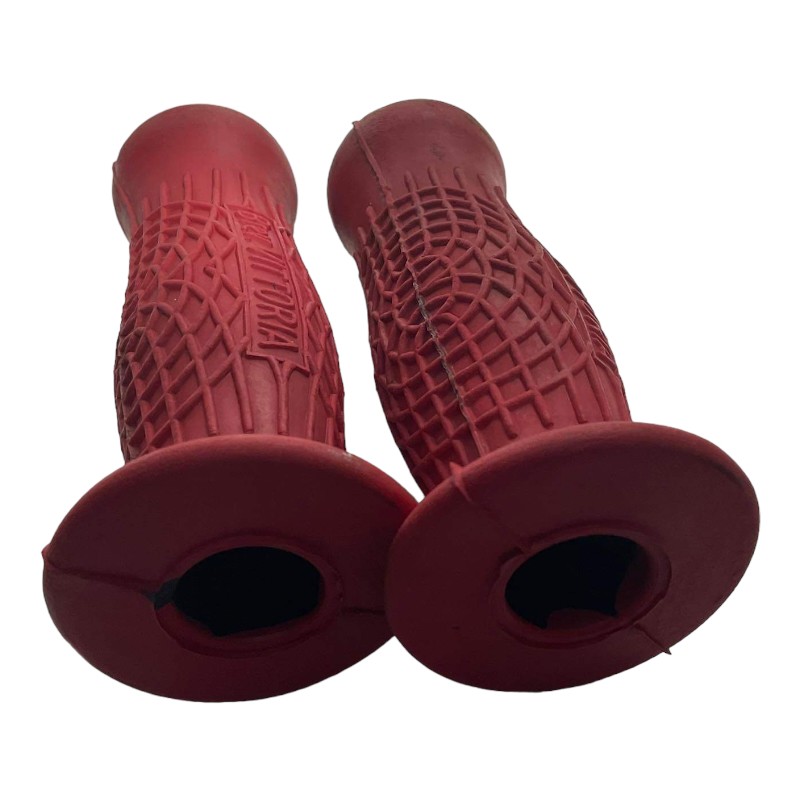 Manopole Brevetto Vittoria rosse per Vespa - Accessori di Qualità