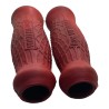 Manopole Brevetto Vittoria rosse per Vespa - Accessori di Qualità