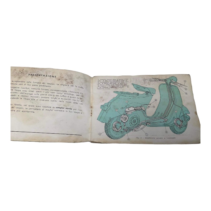 Manuale Uso e Manutenzione Vespa 125 - Edizione Vintage