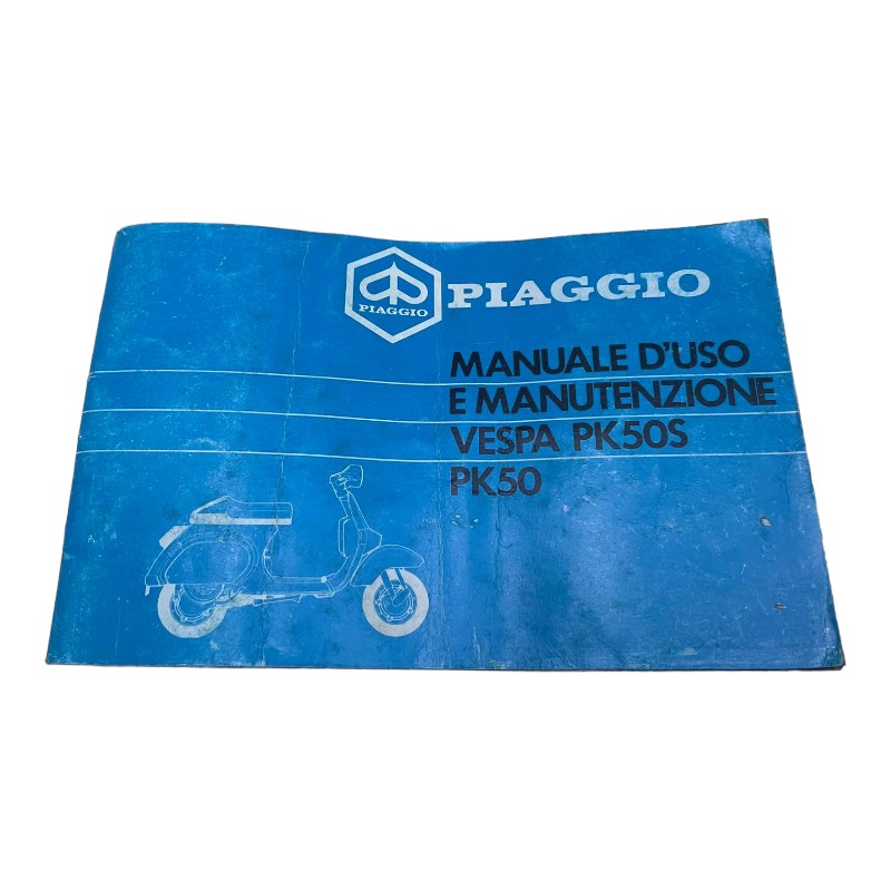 Manuale uso e manutenzione Vespa PK50S- PK50