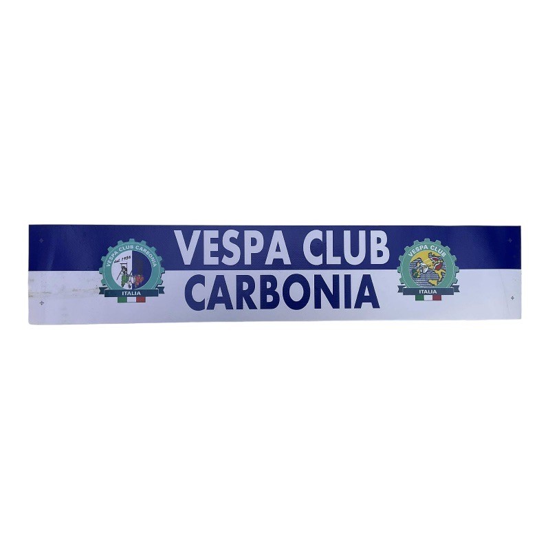 Fascia originale bordo scudo Vespa Club Carbonia