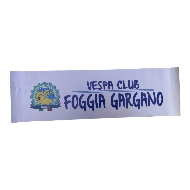 Fascia originale bordo scudo Vespa Club Foggia Gargano