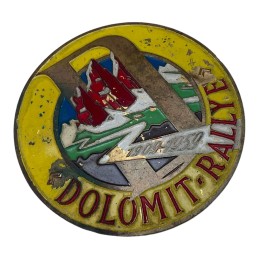 Plaque for Dolomit Rallye