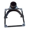 Porta Targa Brevettato per Vespa e Lambretta - Completo di Fanalino Moto