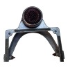 Porta Targa Brevettato per Vespa e Lambretta - Completo di Fanalino Moto