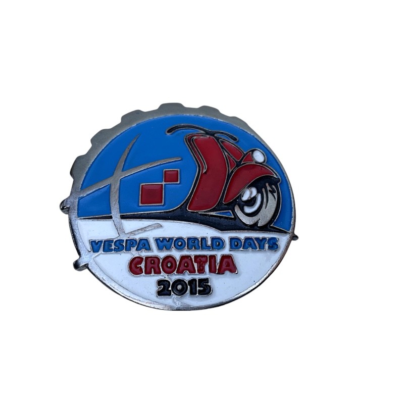 Placca Vespa World Days Croatia