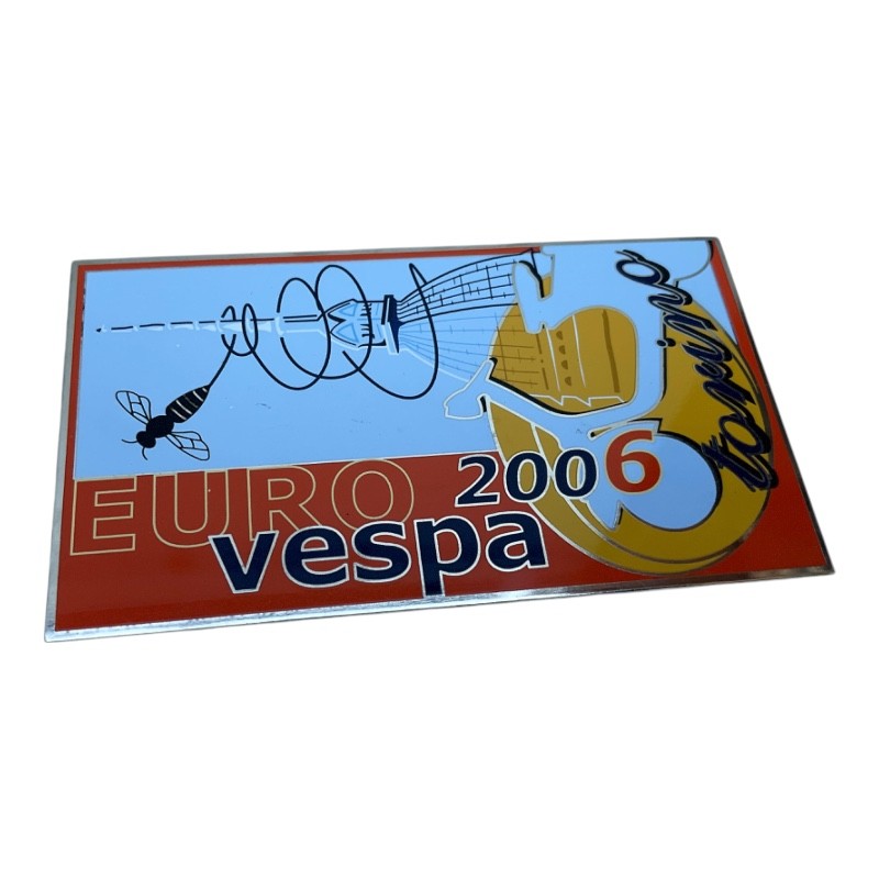 Placca EuroVespa 2006