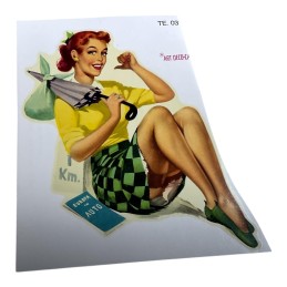 Decal Pin-up