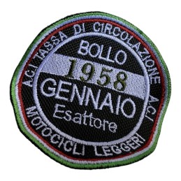 Bollo d'Epoca Gennaio 1958