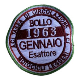 Bollo d'Epoca Gennaio 1963