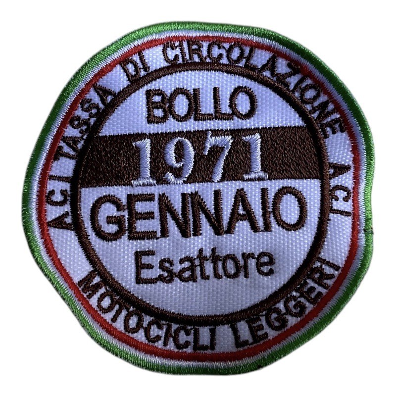 Bollo d'Epoca Gennaio 1971