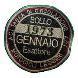 Bollo d'Epoca Gennaio 1973