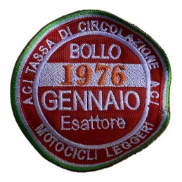 Bollo d'Epoca Gennaio 1976