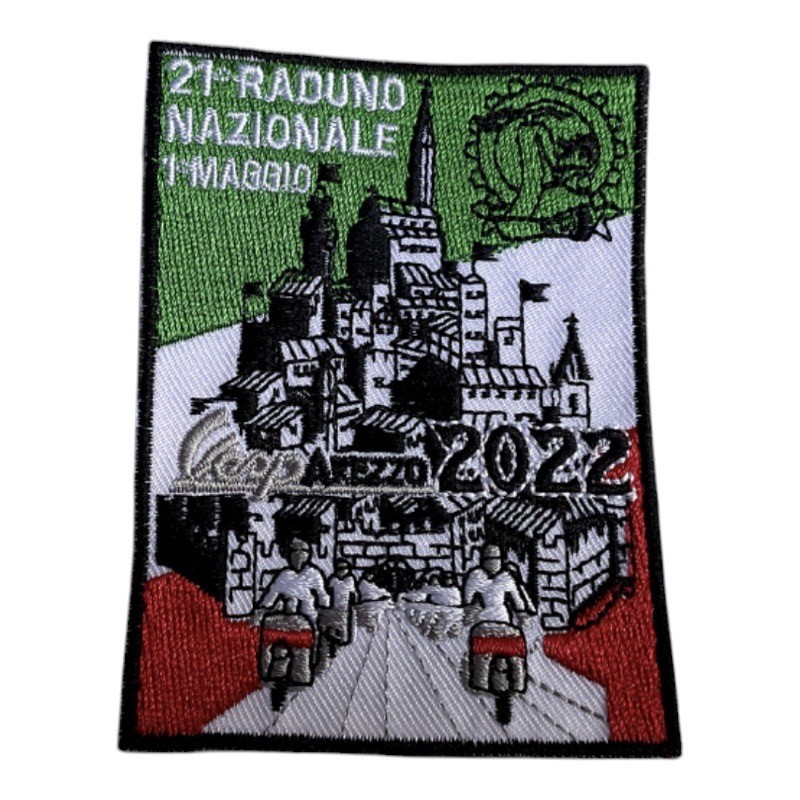 21st National Vespa Rally Patch Arezzo 2022