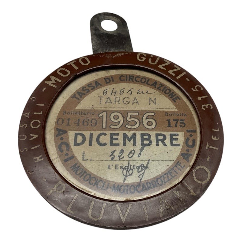 Original 1956 Tax Disc Holder