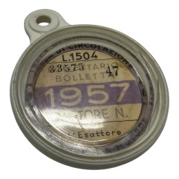 Original 1957 Tax Disc Holder