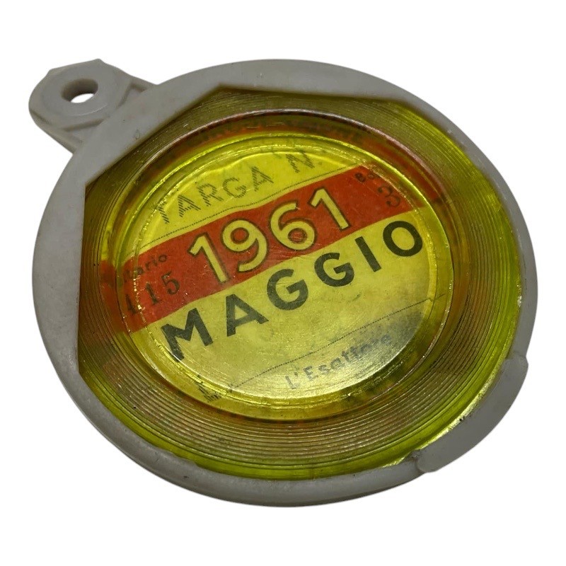 Original 1961 Tax Disc Holder