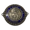 Saint Christopher Plate Ditta D. Rossi Roma - Protection for Travelers
