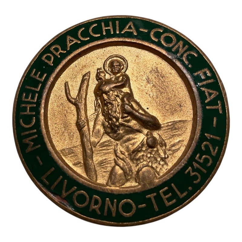 Saint Christopher Plate