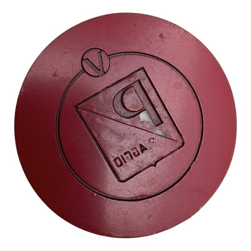 Placca Piaggio - Accessorio Originale per Vespa e Scooter d’Epoca