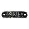 Targhetta Sella Aquila - Accessorio Originale per Moto e Scooter d’Epoca