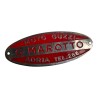Targhetta Concessionario Moto Guzzi G. Marotto - Accessorio Storico da Collezione