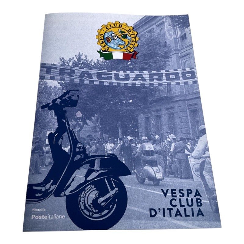 Vespa Club Italia Gadget with Stamps - Collector's Edition
