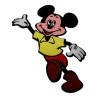 Adesivo "Topolino" - Sticker Divertente per Moto, Scooter e Auto