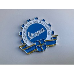 Placca Vespa Club de Asturias