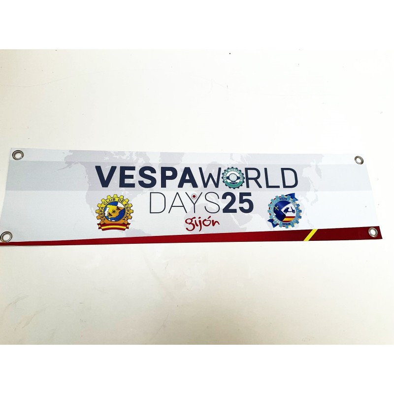 Fascia Vespa World Days  2025 Gijón