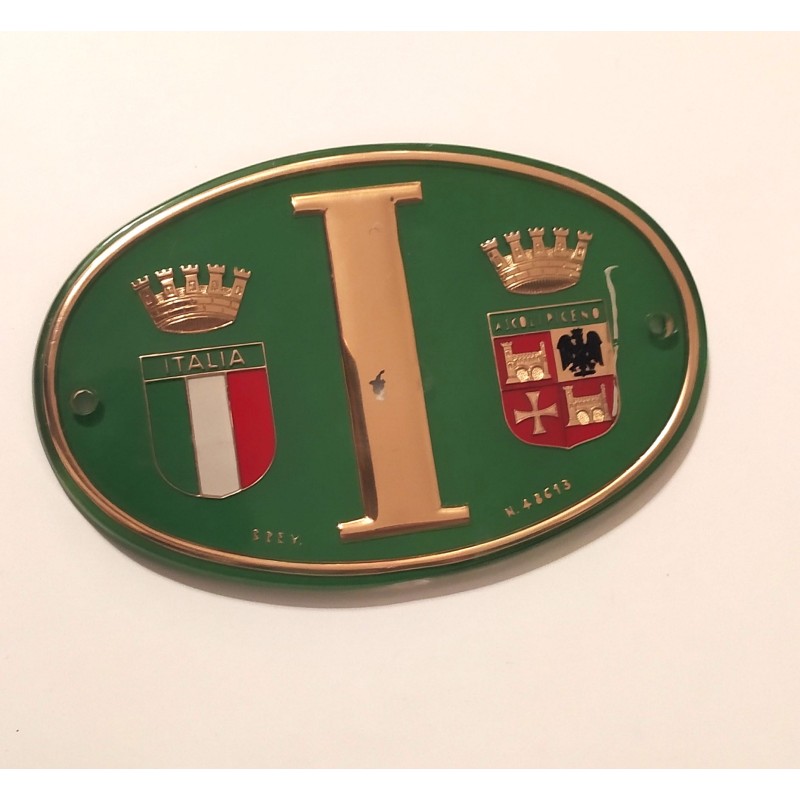 Placca Gadget Italia Ascoli Piceno