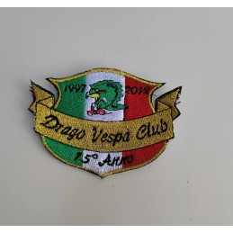Toppa Drago Vespa Club cm 9