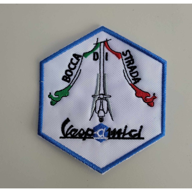 Toppa Vespamici Bocca di Strada cm 8,5
