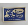 Toppa Vespa Sempre Piaggio cm 10x6