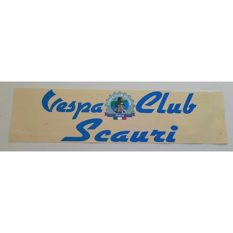 Fascia Vespa Club Scauri