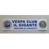 Fascia Vespa Club Il Gigante