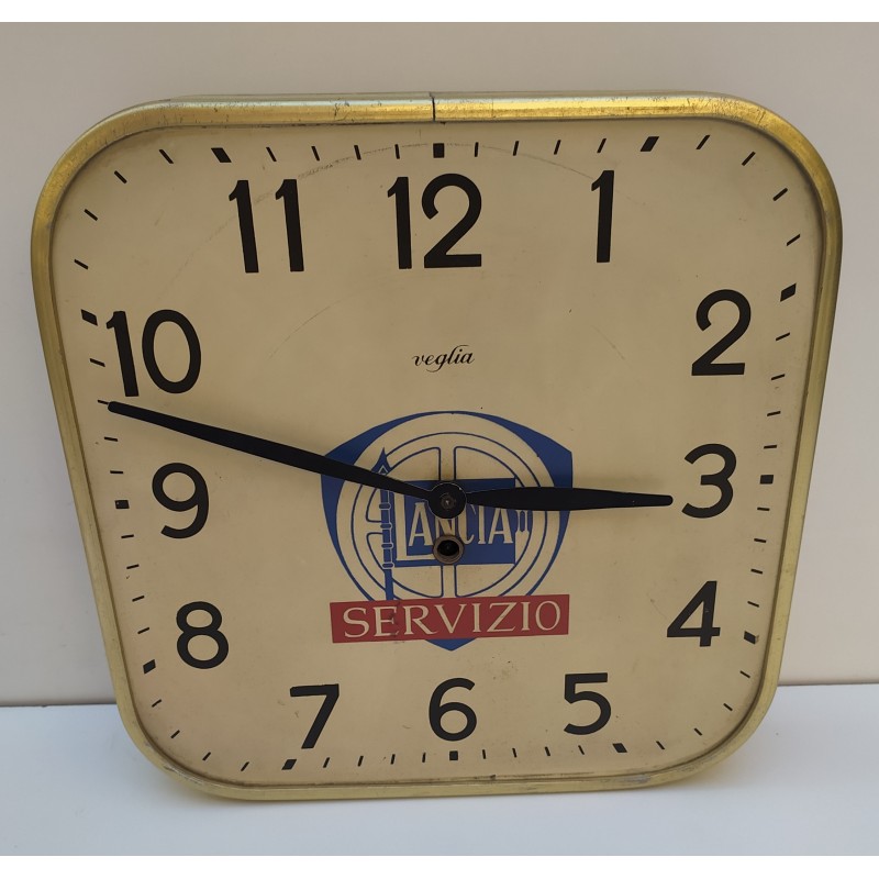Orologio pubblicitario anni’60 funzionante cm 30x30