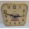 Orologio pubblicitario anni’60 funzionante cm 30x30