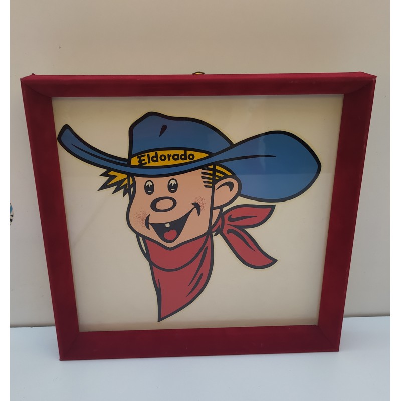 Decal Eldorado in cornice cm 20x20