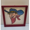 Decal Eldorado in cornice cm 20x20
