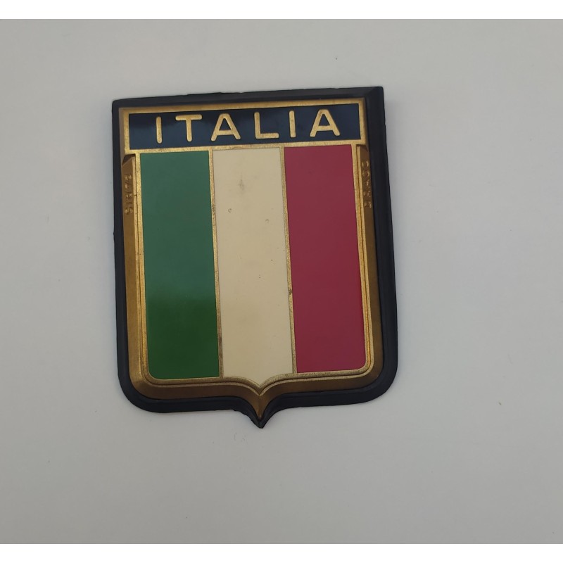Placca Italia smaltata cm 7x8